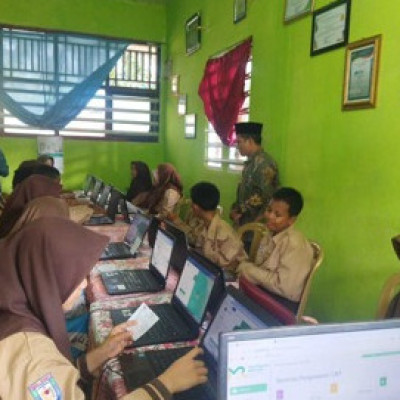 Madrasah Tsanawiyah Negeri 1 Seluma Lakukan Gladi  Asesmen Kompetensi Madrasah Indonesia (AKMI)