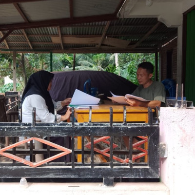 Kantor Urusan Agama KUA Kecamatan Semidang Alas Kejar Penyelesaian Sertifikat Tanah Wakaf