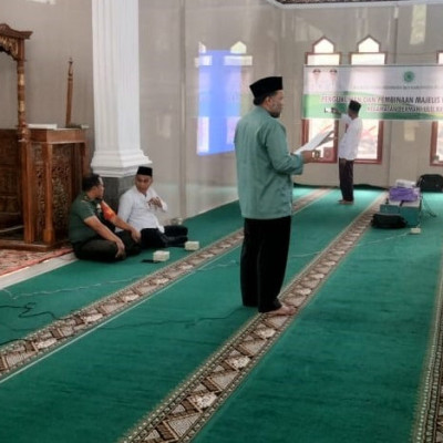 Pengukuhan Pengurus MUI , Totalitas Perkuat Ukhuwah Terhadap Kemaslahatan Umat di Kecamatan Bermani Ulu Raya.