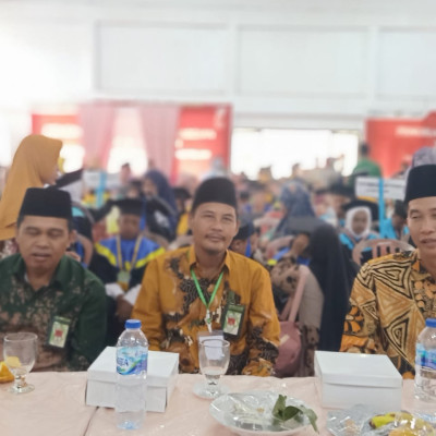 Ka. KUA Kecamatan Air Periukan Hadiri Undangan Wisuda Santri TPQ dan MDTA Di Kecamatan Sukaraja