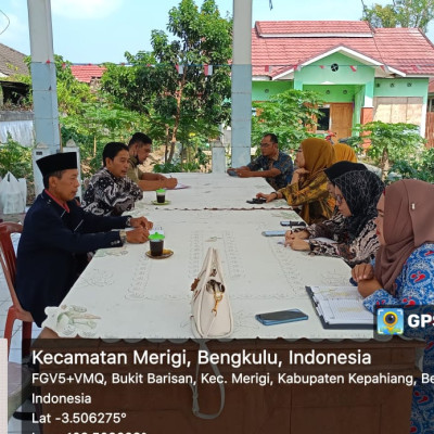 Hadiri Rapat Koordinasi Penanganan Stunting, KUA Merigi Siap Dukung Program Penanggulangan dan Penurunan Angka Stunting