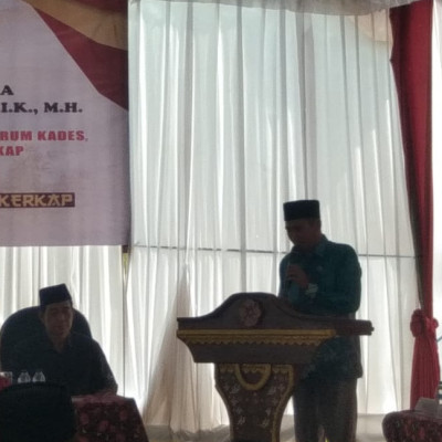 Kepala KUA Kerkap Ikut Sukseskan Kunjungan Kerja Kapolres Bengkulu Utara Ke Mapolsek Kerkap