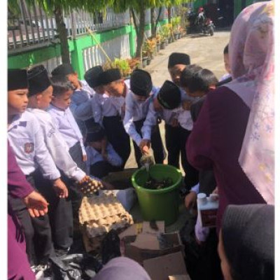 Kegiatan Projek P5RA, MIN 04 Kepahiang Angkat Tema Gaya Hidup Berkelanjutan