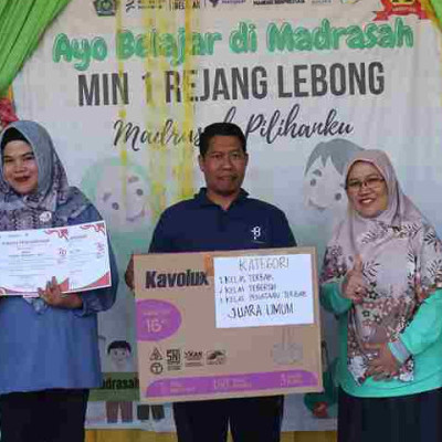 MIN 1 Rejang Lebong Berikan Reward untuk Kelas Terbersih dan Terindah