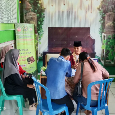 Terhitung Bulan Agustus Permohonan Penerbitan Duplikat Kutipan Akta Nikah Ke KUA Kecamatan Air Periukan Meningkat