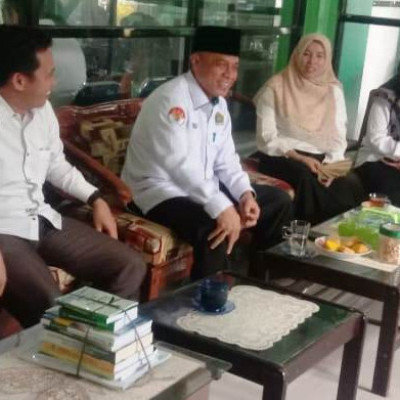 KUA Pondok Kelapa Terima Kunjungan Tim Pendataan Tanah Wakaf Kemenag Bengkulu Tengah