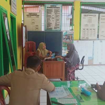 Perkuat Sinergitas, Penyuluh Agama Islam KUA  Kecamatan Sukaraja Silaturrahmi  Ke Kantor Desa Padang Pelawi