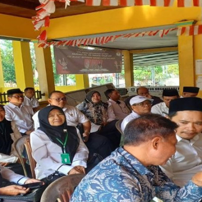 Penyuluh Agama Islam Kecamatan Sukaraja Sekaligus Tokoh NU Di Undang Acara Rapat Pengembangan Kantor moderasi Beragama Di  Desa Talang Benuang Kecamatan Air Periukan