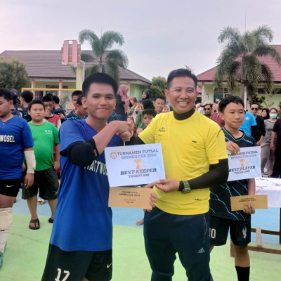 Siswa MTsN 2 Seluma Dinobatkan The Best Goal Keeper Pada Ajang Spendu Cup 2024