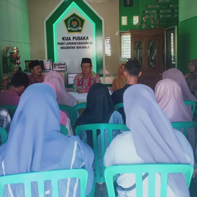 Memahami Kewajiban Suami Isteri Materi Bimwin Yang Disampaikan Oleh Kepala KUA Kecamatan Sukaraja