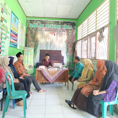 KUA Kecamatan Air Periukan Adakan Rapat Persiapan Menyambut Bulan Maulid