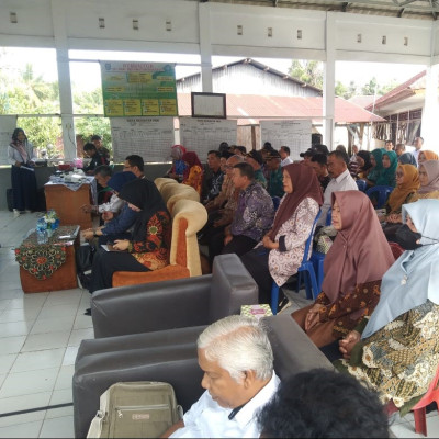 Kepala KUA Kecamata Sukaraja Menghadiri Undangan  Mini Lokakarya Di Aula Kantor Camat Sukaraja