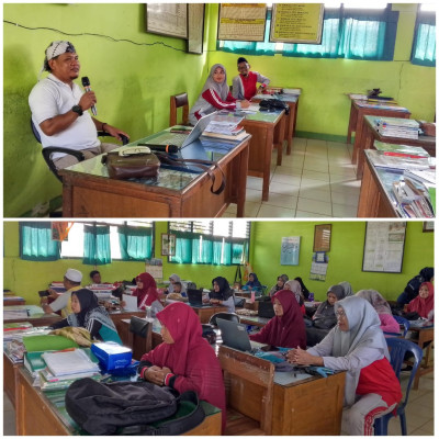 Rapat Rutin Bulanan Oleh Pengawas Kemenag BU Di MAN 2 BU 