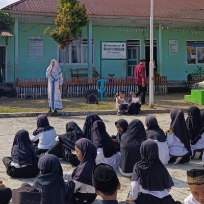 Mengangkat Tema Kebersihan , MI Ar-Rahmah Gelar Kegiatan Muhadharah