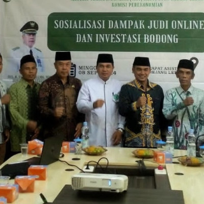 Ketua IPARI Rejang Lebong Ikuti Sosialisasi Dampak Judi Online dan Investasi Bodong