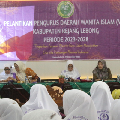 Penyuluh KUA Curup Selatan Resmi Jadi Pengurus Organisasi Wanita Islam Rejang Lebong