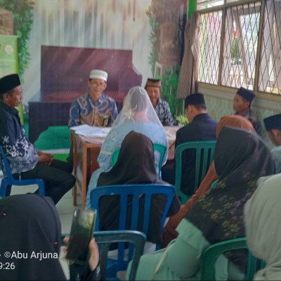 Nikah Di Kantor Urusan Agama Kecamatan Air Periukan Perdana Di Bulan Maulid