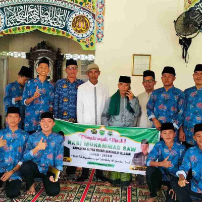 MAN Bengkulu Selatan Gelar Peringatan Maulid Nabi Muhammad SAW 1446 H