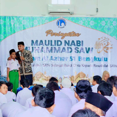 Kuatkan Karakter Generasi Muda, PAI KUA Ratu Samban Sampaikan Teladan Akhlak Rasulullah