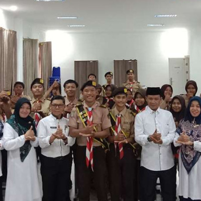 MAN Rejang Lebong Lepas Dua Siswa Pramuka Raden Fatah untuk Pertikawan Tingkat Nasional