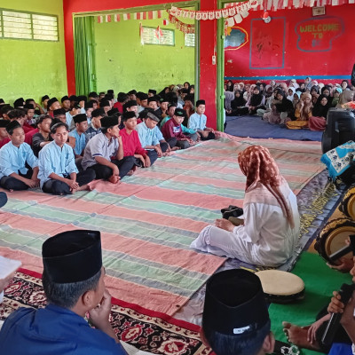 Mts Panca Mukti Bengkulu Tengah menyelenggarakan peringatan Maulid Nabi