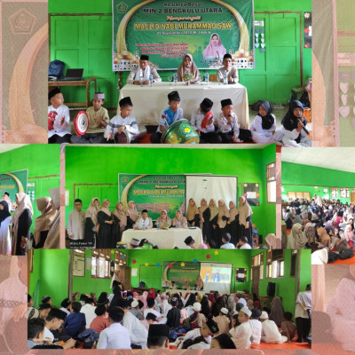 MEMPERINGATI MAULID NABI MUHAMMAD SAW DI MIN 2 BU