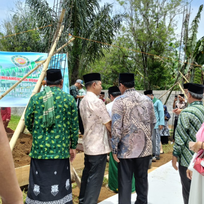 Momen Bersejarah, PAI KUA Curup Utara Hadiri Peletakan Batu Pertama Popes Darul Maarif