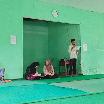 Meriahkan Maulid Nabi Muhammad SAW , MA Baitul Makmur Gelar Lomba Pidato