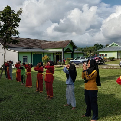 Semangat Membara! Siswa-Siswi MTs Muhammadiyah Curup Aktif Latihan Ekstrakurikuler Tapak Suci