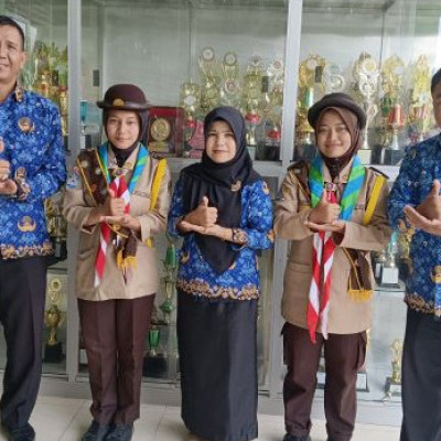 2 Anggota Pangkalan Wali Songo MAN 2 Kepahiang Ikut Perkemahan Bakti Satuan Karya Tk. Nasional