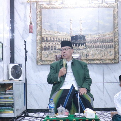 Sampaikan Tausiyah dalam Peringatan Maulid di Masjid Az Zahra, Kasi Bimas Islam Ajak Jamaah Teladani Akhlak Nabi