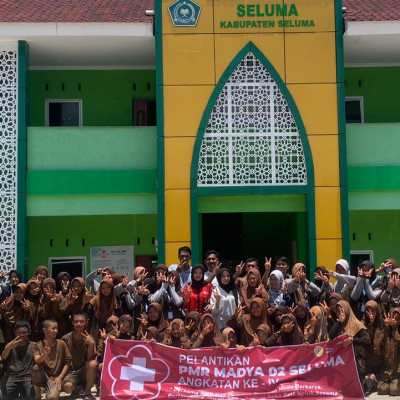 Palang Merah Remaja MTsn 02 Seluma Menggelar Pelantikan Dan Diklat Anggota Baru Angkatan Ke-IV Tahun 2024