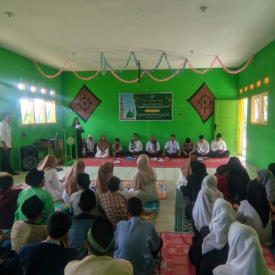 MTsN 1 Bengkulu Tengah Rayakan Maulid Nabi Dengan Penuh Khidmat