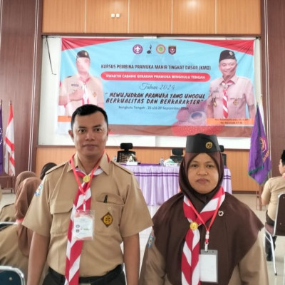 Tingkatkan Profesionalitas, 2 Pembina Pramuka MIN 1 Bengkulu Tengah Ikuti KMD