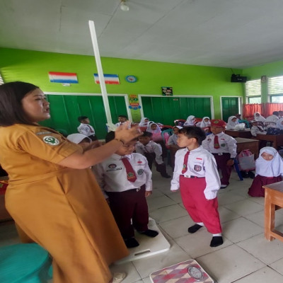 Puskesmas Telaga Dewa Screening Kesehatan Siswa MIN 2