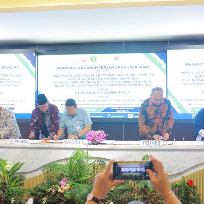 Kanwil Kemenag Provinsi Bengkulu dan Kejaksaan Tinggi Bengkulu Tanda Tangani MoU