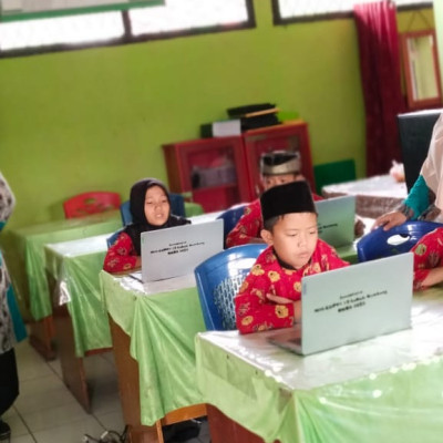 MIS GUPPI 12 Lubuk Kembang Gelar Simulasi ANBK