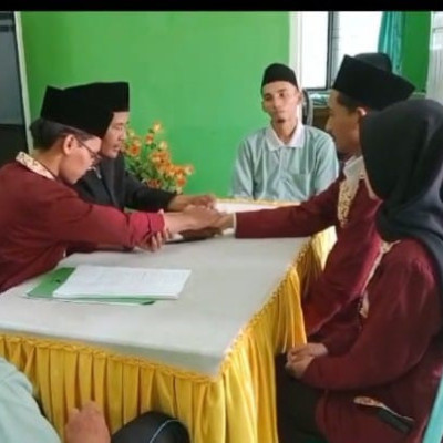 Materi Terakhir Mahasiswa PPL UIN FAS Bengkulu  Belajar Praktek Prosesi Akad Nikah