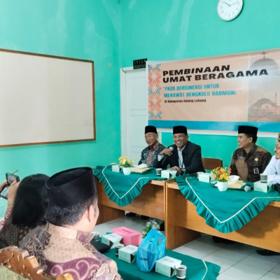 Pembinaan Umat Beragama: Sinergi FKUB Merawat Bengkulu Harmoni