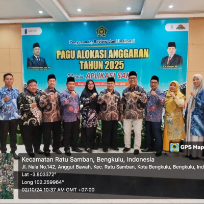 Hadiri Kegiatan Penyusunan, Review, dan Finalisasi Pagu Alokasi Anggaran tahun 2025, Kakan Kemenag Kaur Prioritaskan Anggaran Untuk Pelayanan Ke Masyarakat