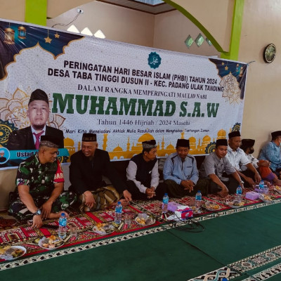 PAI PUT Sampaikan Tausiyah dalam Maulid Nabi Muhammad SAW : Meneladani Akhlak Mulia Rasulullah dalam Menghadapi Tantangan Zaman