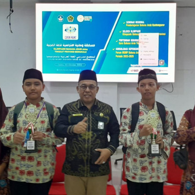 Dua Orang Siswa MTsN 2 Kota Bengkulu Raih Juara OBA Tingkat Provinsi