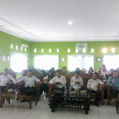 PAI KUA Kecamatan Semidang Alas Hadiri Rapat Pembentukan Pengurus Daerah IPARI Kabupaten Seluma