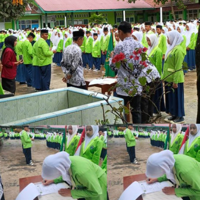 OSIMA MTsN 2 Kepahiang Laksanakan Serah Terima Jabatan