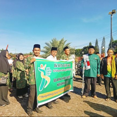 Penyuluh Agama Islam Kecamatan Kabawetan Meriahkan Pawai Hari Santri Nasional