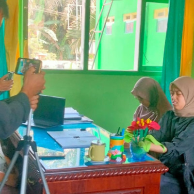 Jelang Deadline Lomba, Tim Media MTsN 2 Mukomuko Kebut Pembuatan Film Pendek Islami