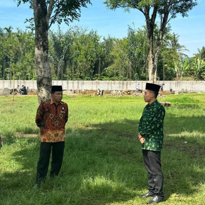 Persiapan Apel Hari Santri 2024 : Kakan Kemenag Rejang Lebong Kunjungi Pondok Pesantren Darul Ma’arif