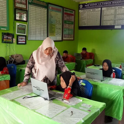 MIS GUPPI 12 Lubuk Kembang Sukses Laksanakan Gladi Bersih ANBK