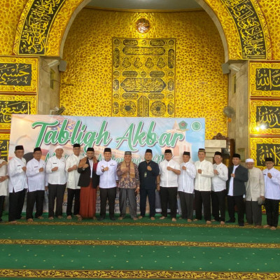 Kakan Kemenag Rejang Lebong Hadiri Tabligh Akbar Maulid Nabi Muhammad SAW