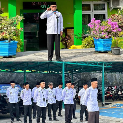 Bina Apel Pagi, Kakan Kemenag Kemenag Kepahiang: Semoga Bismillah menjadi Alhamdulillah